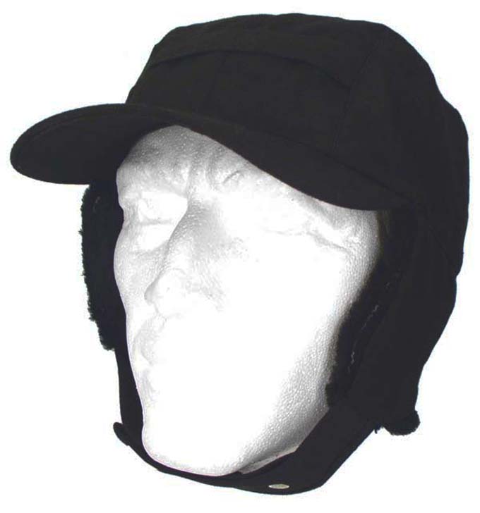 Trapper Winter Hat  With Earflaps & Peak 