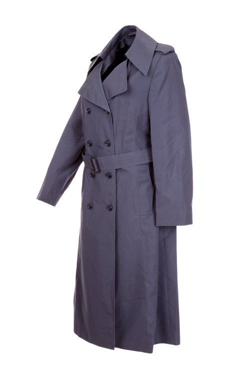 Ladies Raincoat Mac  3/4 Length Double Breasted with Belt & Detachable Liner 