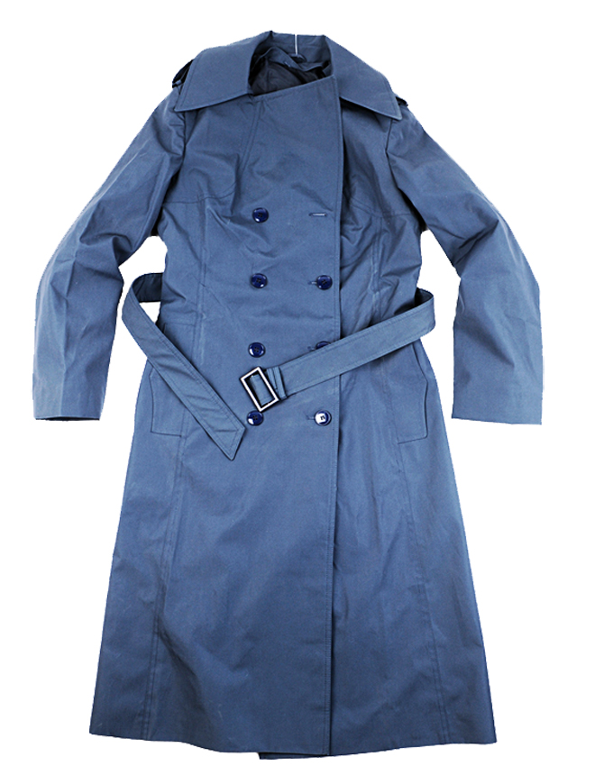 Ladies Raincoat Mac  3/4 Length Double Breasted with Belt & Detachable Liner 