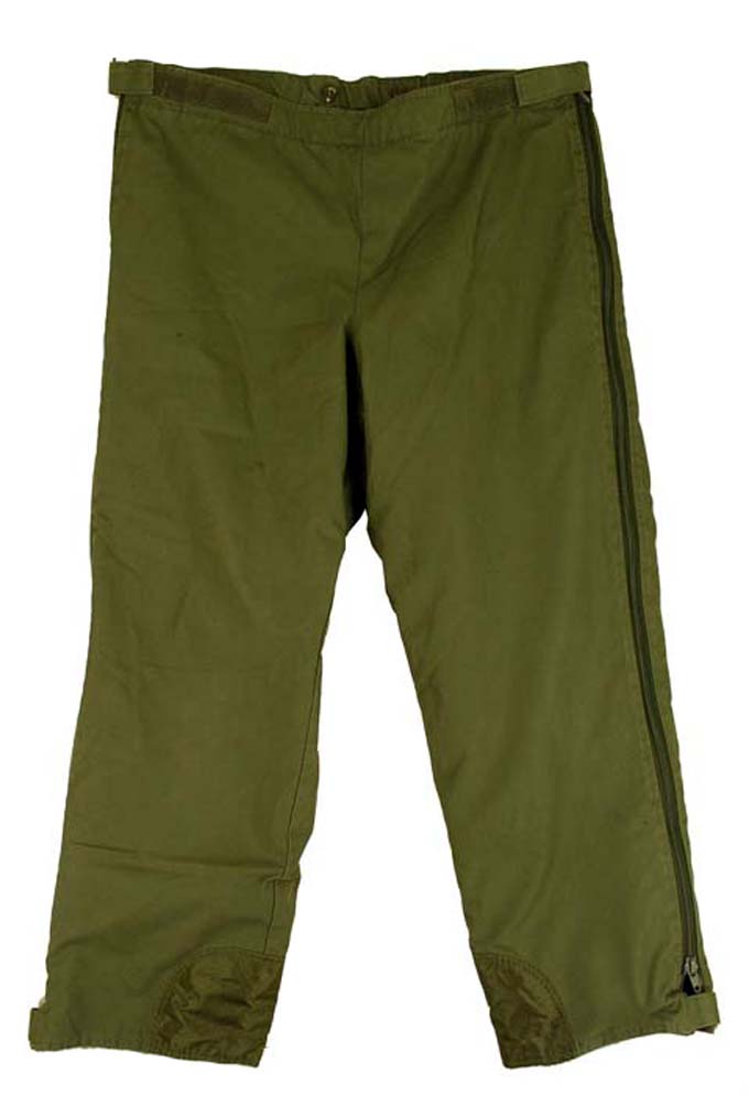German Overtrousers  Fleece Lined Full length Zips 